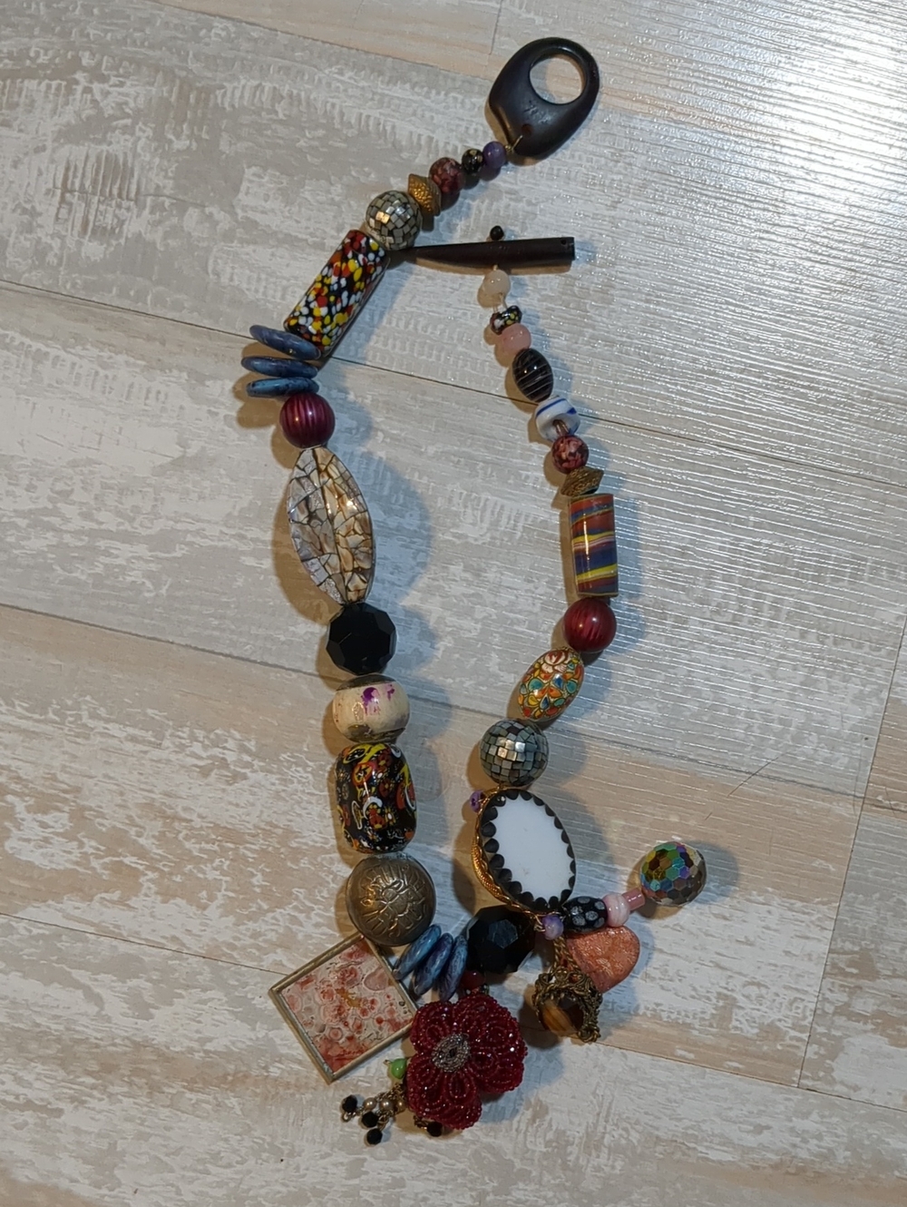 Artisan-Made Eclectic Art Necklace